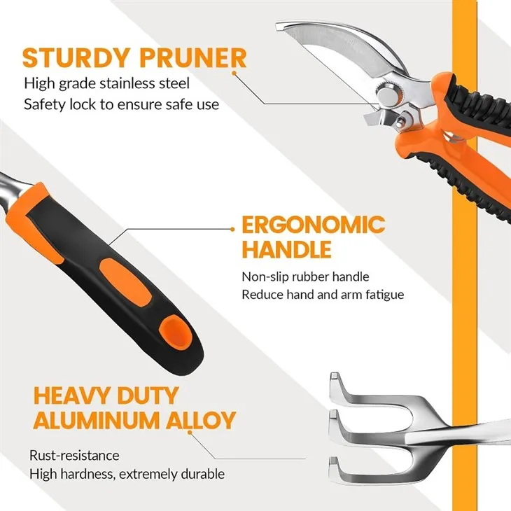 7pcs Aluminium Garden Tool Set-2(001)