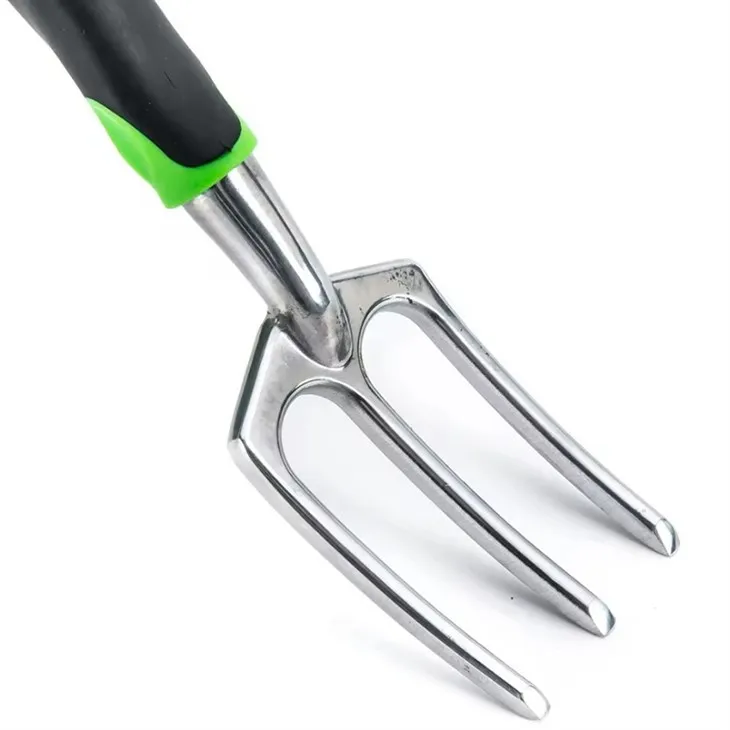 Aluminium garden hand fork  (2)(001)